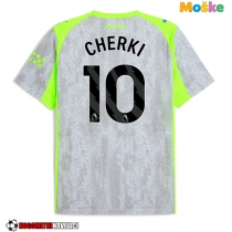 Moške Nogometnih dresov Manchester City Rayan Cherki #10 Tretji 2025-26 Kratki rokavi